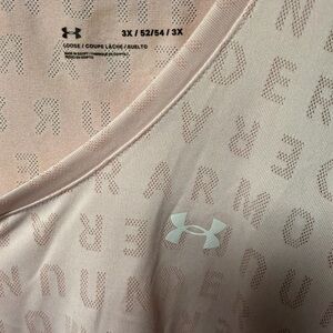 Under Armour Light Pink Logo Tank